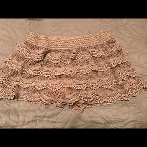 Lace shorts